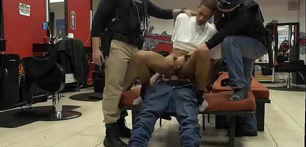  Male cops banging gay Robbery Suspect Apprehended